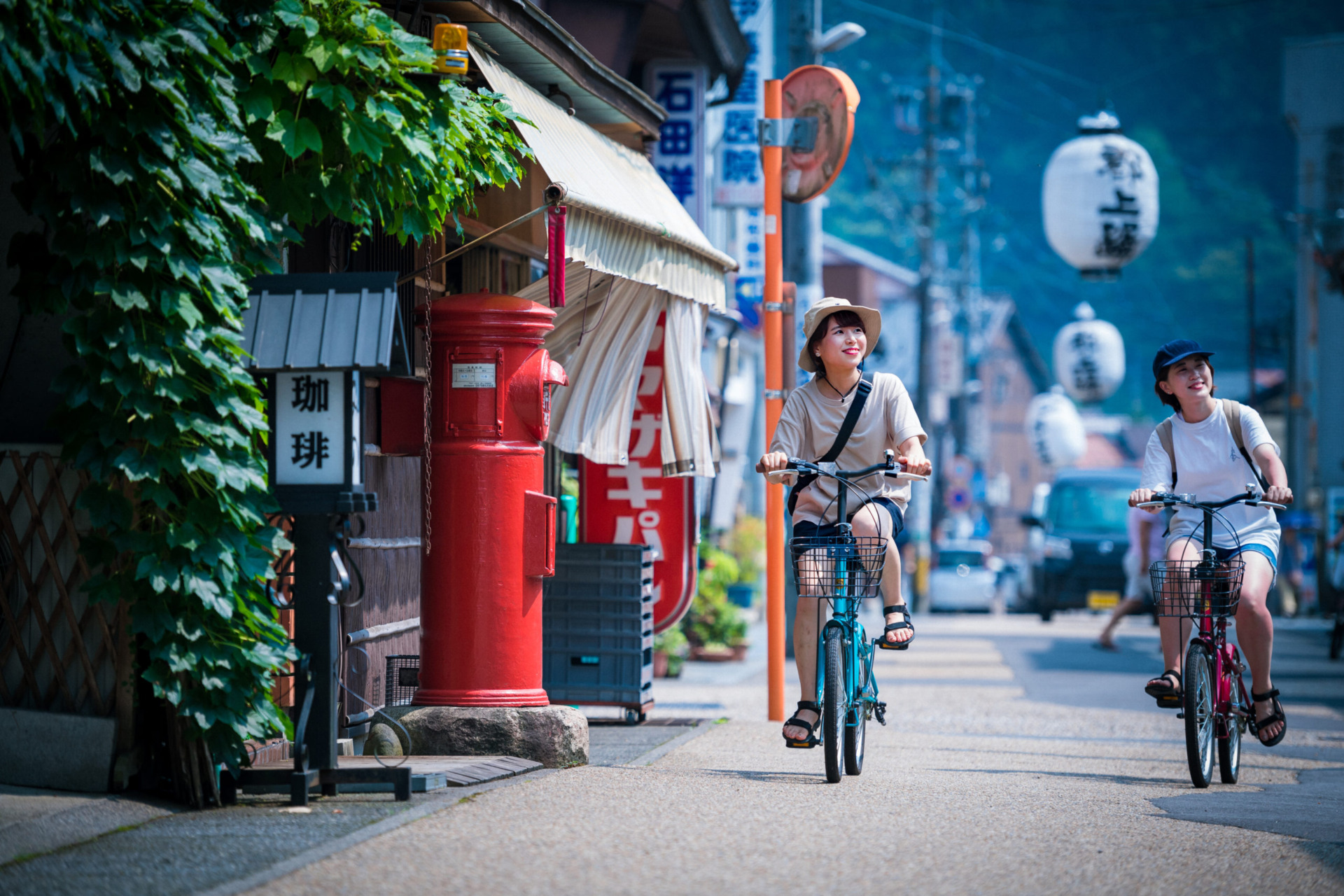 長良川沿いの自然や街中をのんびり走る「長良川サイクルクルーズ」 イメージ