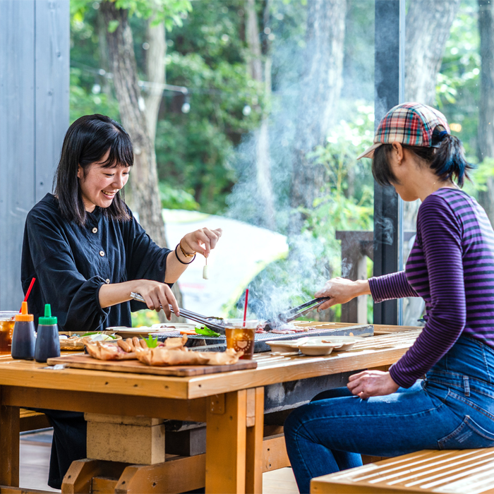 CAMP＆BBQ 泊まる＆食べる