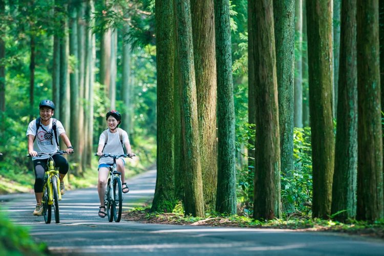 郡上八幡〜美並・長良川サイクルクルーズとグランピングコース「大自然に五感を解放する、大人のアウトドア旅」