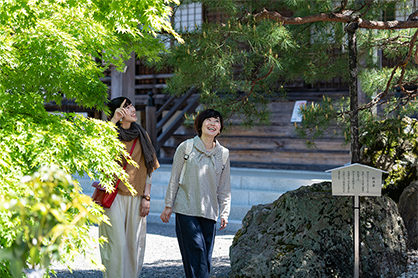 八幡・城下町コース１「四季折々に訪れたい。奥美濃の小京都・八幡城下町を巡る旅。」